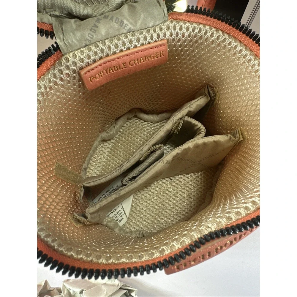 Steve Madden✨ Tech Pouch And Travel Cup Holder✨Ocean‎ Coral✨NWT